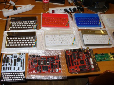 New ZX Spectrum clones and color cases New ZX Spectrum clones and color cases