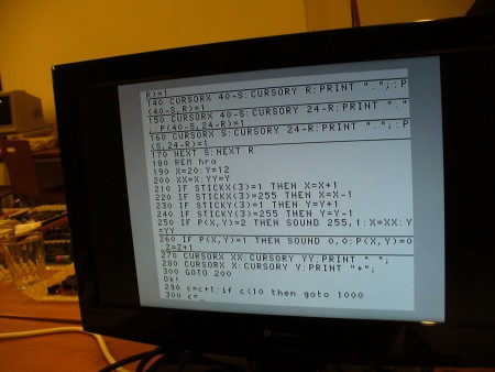 Faraon's BASIC game on Philips VG 5000 Faraon's BASIC game on Philips VG 5000