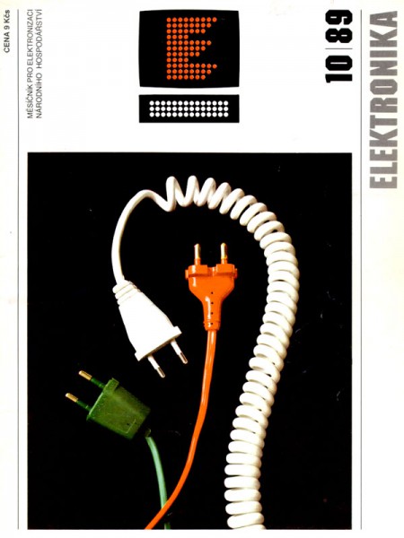 Elektronika 10-1989 - obalka Elektronika 10-1989 - obalka
