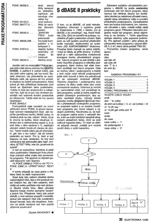 Tipy a triky pro ZXS 3 Tipy a triky pro ZXS 3