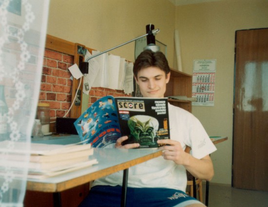 PedroS study at the College in Ostrava (1996)