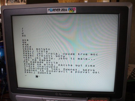 Realtime text se špatným koncem